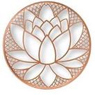 Art For The Home Lotus Blossom Metal Wall Art