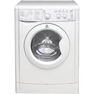 Indesit Iwdc6125 1200 Spin, 6Kg Wash, 5Kg Dry Washer Dryer - White