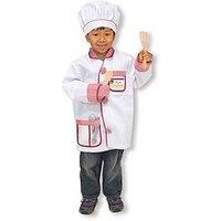 Melissa & Doug Chef,  Fancy Dress Costume & Utensils Play Set - Ages 3-6 Years
