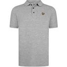 Lyle & Scott Boys Classic Short Sleeve Polo Shirt  Grey