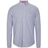 Tommy Jeans Tjm Slim Stretch Fit Oxford Shirt  Twilight Navy