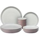 Denby Impression Pink 12 Piece Dinnerware Set