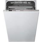 Hotpoint Hsic3M19Cukn Integrated 10Place Slimline Dishwasher  Silver