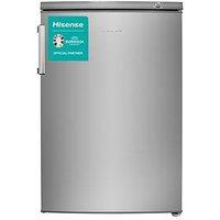 Hisense Fv105D4Bc21 55Cm Wide Under-Counter Freezer - Stainless Steel Look