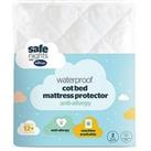 Safe Nights Waterproof Mattress Protector, Cot Bed