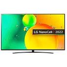 Lg 75Nano766Qa, 75 Inch, Nanocell, 4K, Smart Tv