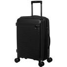 It Luggage Spontaneous Black Cabin Expandable Hardshell 8 Wheel Suitcase