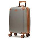 Rock Luggage Carnaby 8 Wheel Hardshell Cabin Suitcase - Platinum