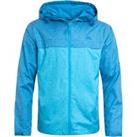 Weird Fish Crandall Recycled Waterproof Jacket Pacific Blue