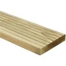 Wickes Natural Pine Deck Board - 25 x 120 x 1800mm