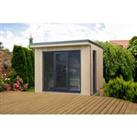 Forest Garden Xtend 2.98 x 2.9m Insulated Garden Office with 1/4 Window including Installation