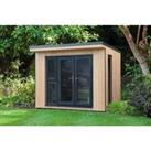 Forest Garden Xtend 2.98 x 2.9m Insulated Garden Office with 1/2 Window including Installation