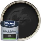Wickes Midnight Black  No. 255 Vinyl Silk Emulsion  2.5L