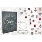 24- Day Jewellery Christmas Advent Calendar including Beads, Charms and Bracelets