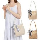 Womens Straw Tote Bag 2 Colours