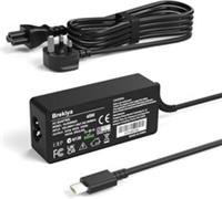 45W 20V 2.25A USB C Laptop Charger Adapter HP Dell Acer Lenovo Samsung ADT01-E