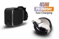 Replacement For ACER CHROMEBOOK CB315-3H-C36A New 45W USB-C Type Black Adapter