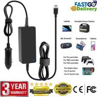 65W USB C DC PD Vehicle Laptop Adapter Charger for MacBook Air Pro HP Dell Acer