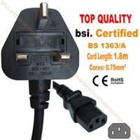3Pin UK Mains Lead IEC C13 Power Cable For Acer K242HL Monitor