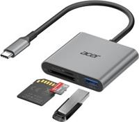 Acer 3-in-1 SD Card Reader with USB 3.0 USB-C to SD Card Adapter ODK4H0