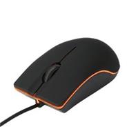 Wired USB Optical Mouse For Pc Acer Laptop Computer Scroll Wheel Black Mice UK