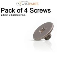 screws M2.5x2.5x7 HP Toshiba Acer Asus Lenovo Dell Laptop Screen Lid Hinge