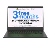 Acer CB314 14" Chromebook Black / Intel Celeron / 4GB RAM / 128GB eMMc
