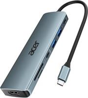 acer USB C Hub 7 IN 1 USB-C to 4K HDMI 2 USB 3.0 1 USB C 5Gbps 100W PD SD/TF