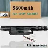 Battery AS16B5J AS16B8J For Acer Aspire 15.6" E15 E5-575G 53VG F15 F5-573G 60Wh