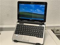 Acer Aspire One KAV10 Atom N280 1,66 GHZ Windows XP Retro Netbook Battery Good