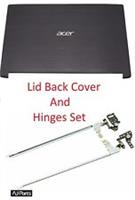 For Acer Aspire A715-71G A615-51 A715-72G LCD Top Lid Back Cover + Hinges Set