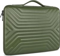 DOMISO 15.6 Inch Laptop Sleeve Case with Handle, Waterproof Shockproof Laptop P