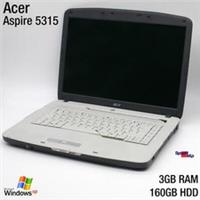 Acer Aspire 5315 Celeron 530 1733MHz Laptop Windows XP 2000 3GB 160GB