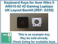 Keyboard Replacement Keys for Acer Nitro 5 AN515-52 42 Gaming Laptops UK Backlit