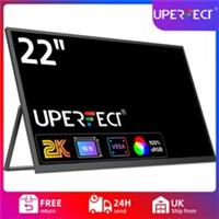 UPERFECT 22 Inch Portable Monitor 2K 2560x1440 Laptop Display Computer Monitor