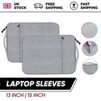 13" & 15" Shockproof Laptop Sleeve Case Bag Carry Case Cover Pouch For Laptops