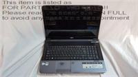 FOR PARTS! Acer aspire 7735z 17.3 Laptop Intel Pentium T4200