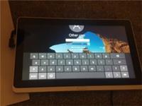 Acer Iconia Tab W700P 11.6"FHD i3 powers up FAULTY marks on screen & password
