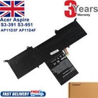 Battery for Acer Aspire S3 S3-391 S3-391-6407 S3-951-6646 AP11D3F AP11D4F MS2346