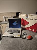 ACER Ferrari 3000 Laptop (READ AD) FERRARI Mouse + FAST UK 🇬🇧 DELIVERY!
