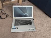 Used Acer Chromebook 14 CB3-431-C5CQ. Problem with screen working.