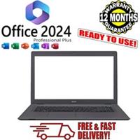 Acer Aspire E5-773 17.3" Inch WIN 11 Office i5 8GB 128GB 500GB SSD Fast Laptop