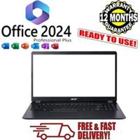 Acer Aspire 3 17.3" Inch WIN11 Microsoft Office i3 8GB 256GB SSD WARRANTY Laptop