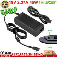 45W 19V 2.37A Laptop Charger AC Adapter For Acer Spin 3 SP314-53N 3.0*1.1mm