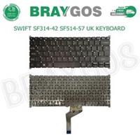 For Acer Swift SF314-42 SF514-57 UK Layout Laptop Keyboard Replacement Black