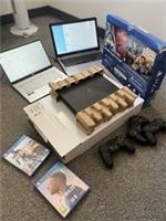 2 Laptops And PS4