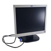 HP 1702 Silver/Black 17" TFT LCD Flat Screen Monitor - P9621D