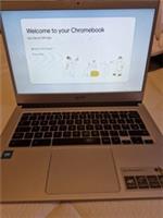 ACER CB514-1H CHROMEBOOK 14" INTEL N3350 @1.10GHz 4GB RAM 32GB eMMC SILVER #254H