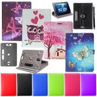 360ROTATION UNIVERSAL LEATHER STAND CASE COVER For All 10",10.1"Tab,Tablets