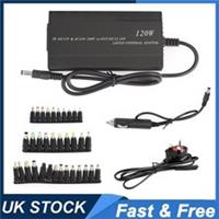 120W Car Home 34 Tips Power Supply Adapter Charger for Laptop Notebook UK Plug